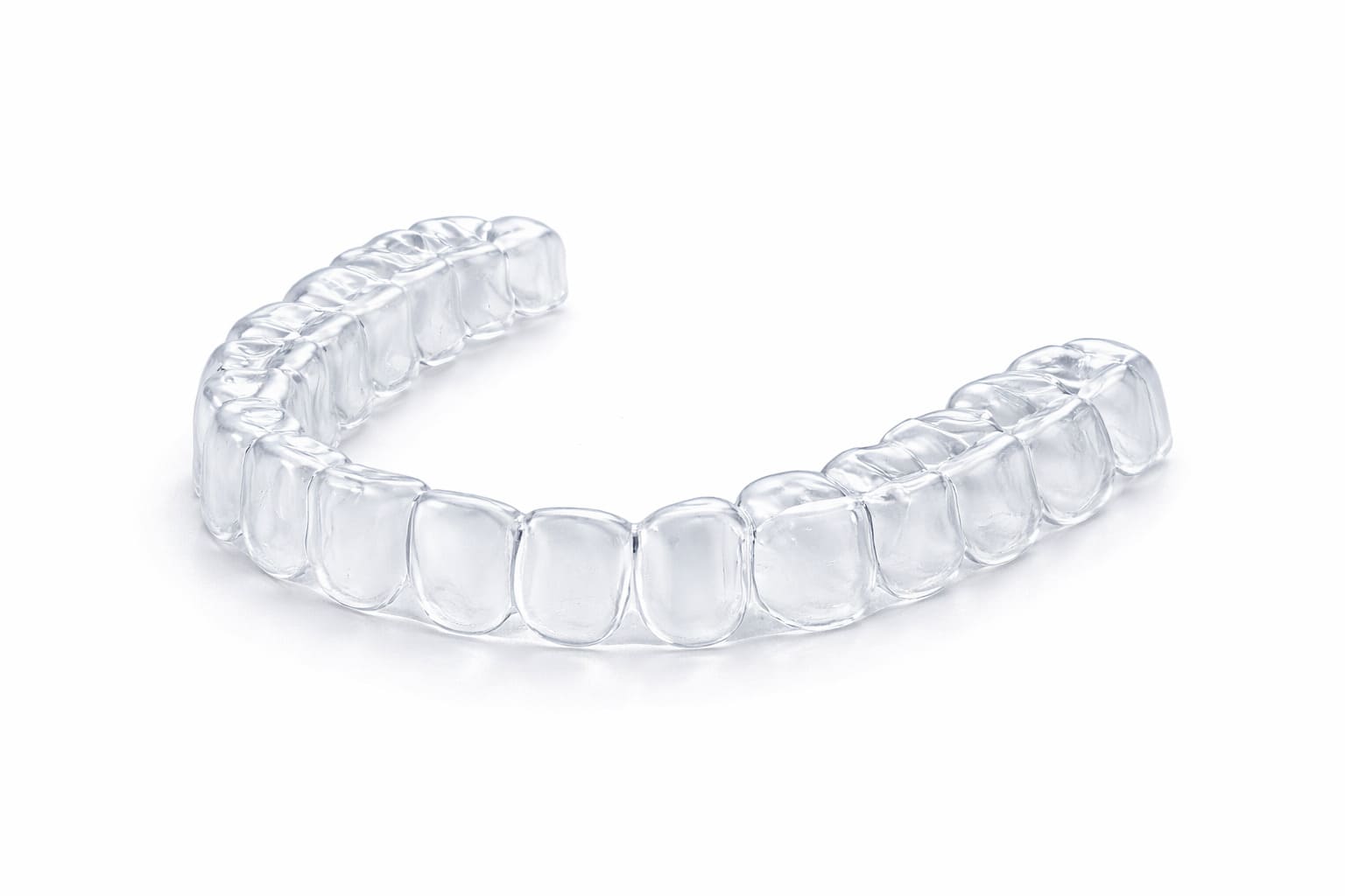 Clear aligner tray