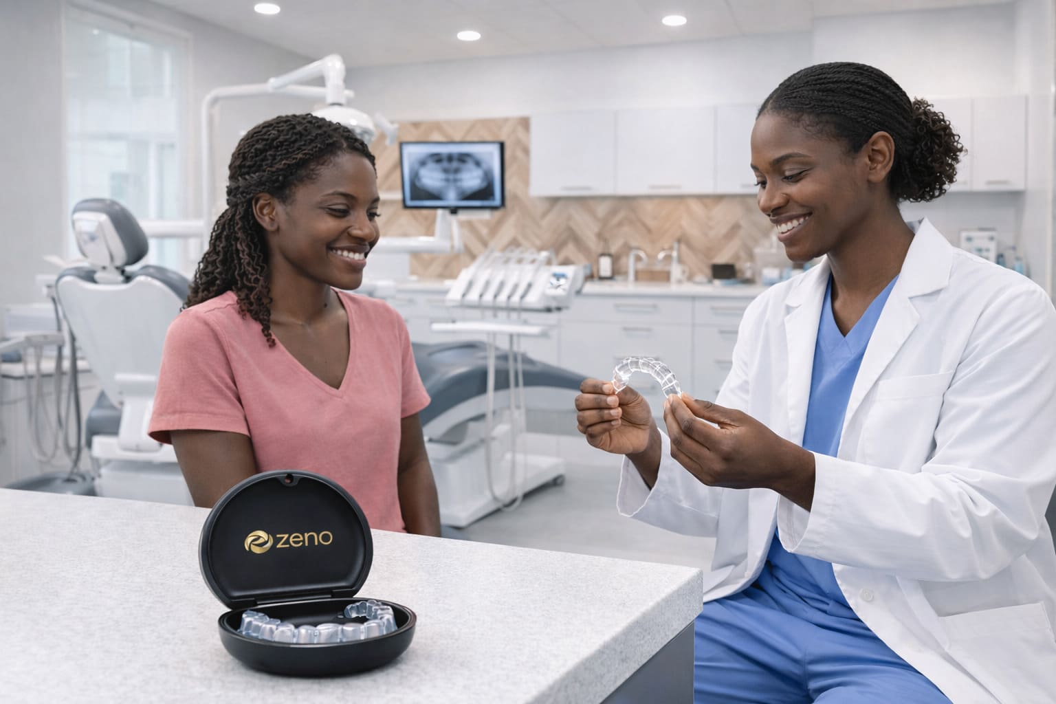 Doctor explaining treatment to patient
